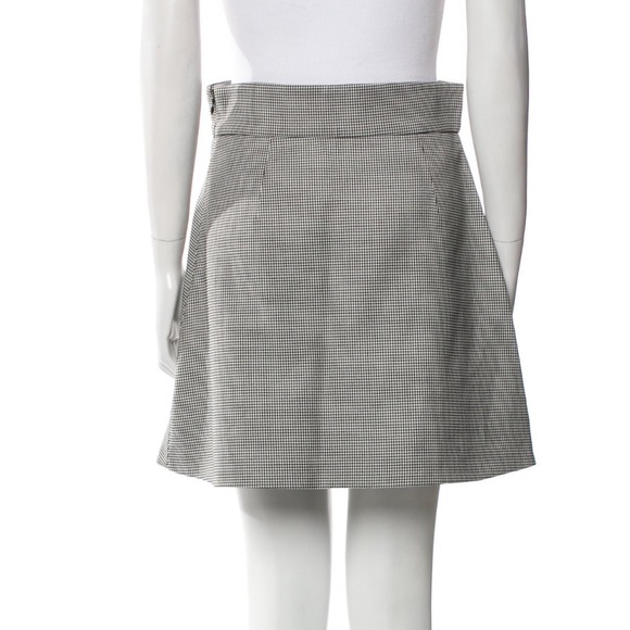 Miu Miu Dresses & Skirts - Miu Miu A-Line Mini Skirt - Gray